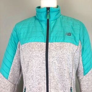 New Balance Fleece Zip Up Sz L